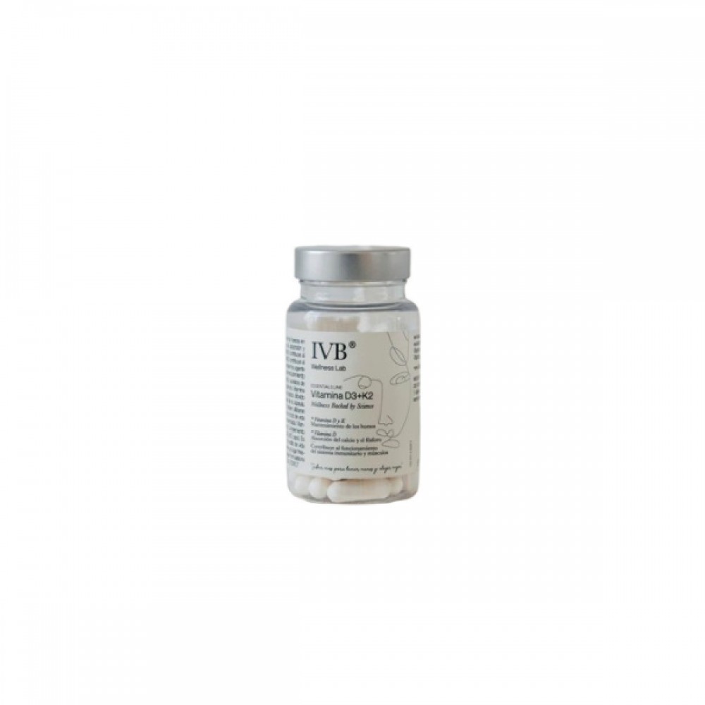 IVB, Vitamina D3+K2 60 cápsulas