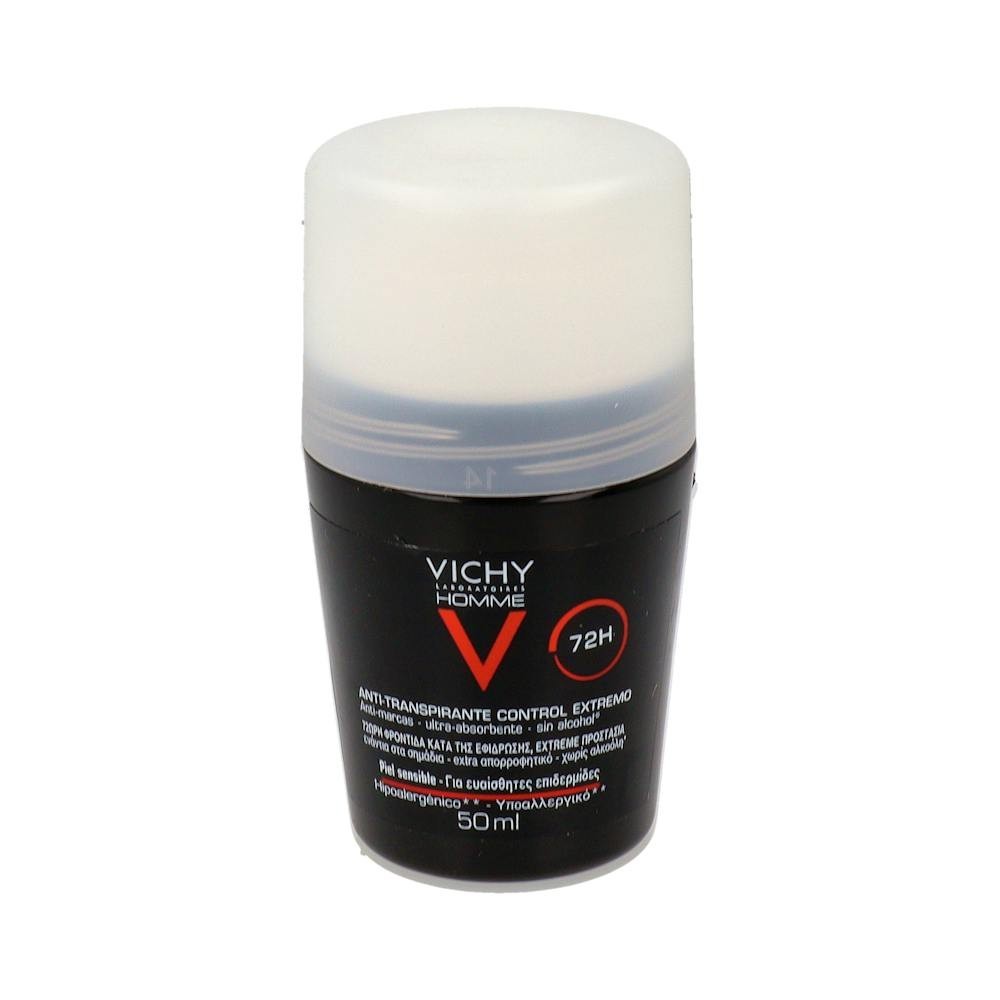 Vichy Homme Desodorante 72H Roll-On 50 Ml