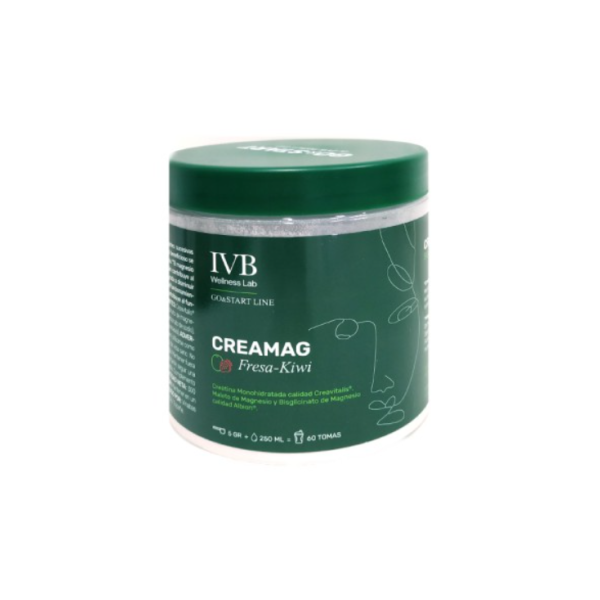 IVB, Creamag Creatina+Magnesio Sabor Fresa Kiwi 300g