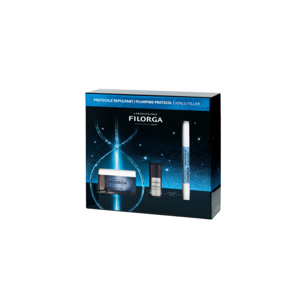 FILORGA COFRE HYALU-FILLER 50ML + REGALO SERUM NCEF-REVITALIZE 5ML + REGALO HYALURON-FILLER LIPS 4G