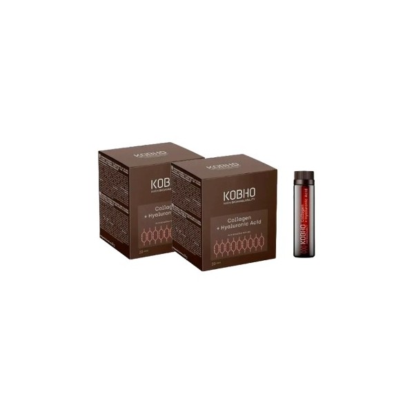 KOBHO DUPLO COLLAGEN + HYALURONIC ACID LIQUIDO 2X20 VIALES 25 ML