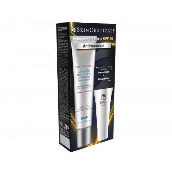 SKINCEUTICALS COFRE SOLAR FOTOCORRECTOR ADVANCED BRIGHTENING 40ML + REGALO 15ML