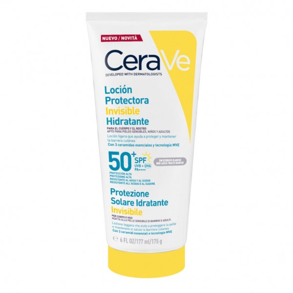 CERAVE SOLAR LOCION PROTECTORA INVISIBLE HIDRATANTE SPF50 177ML