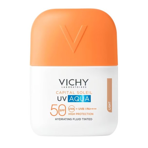 VICHY CAPITAL SOLEIL UV AQUA FLUIDO HIDRATANTE SPF 50 50ML COLOR TONO CLARO