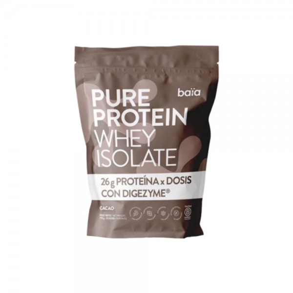 Baia Pure Protein Whey Isolate Cacao 750gr