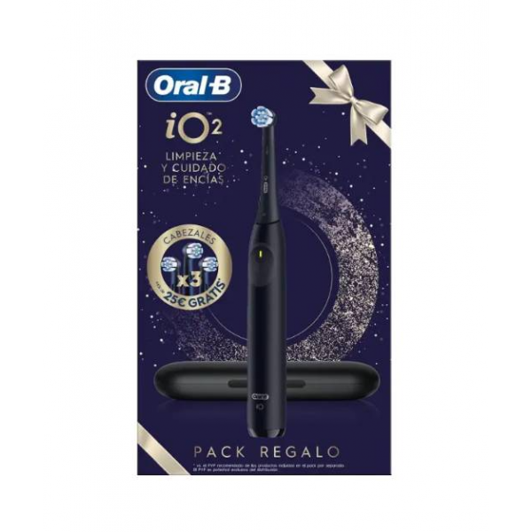 ORAL B IO2 CEPILLO ELECRICO PACK REGALO X3 RECAMBIOS