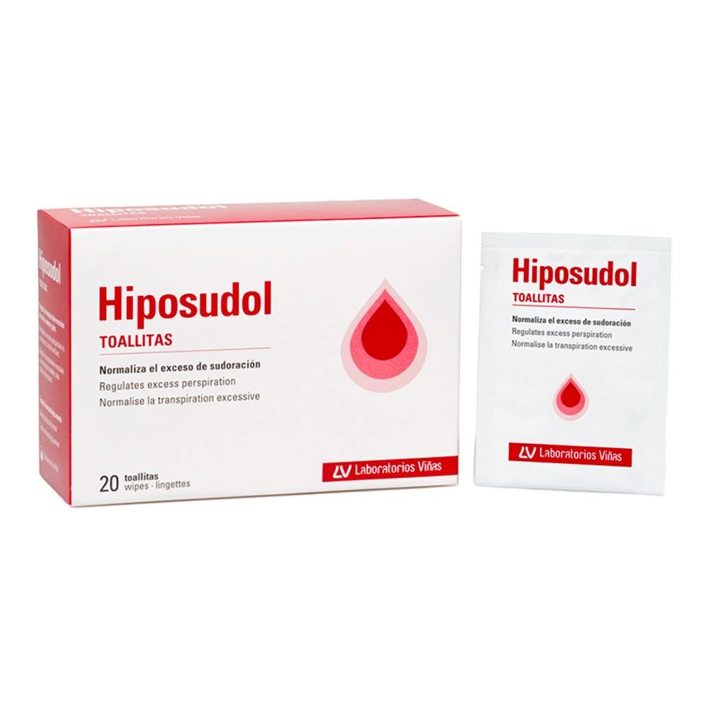 Hiposudol Toallitas 20 Sobres