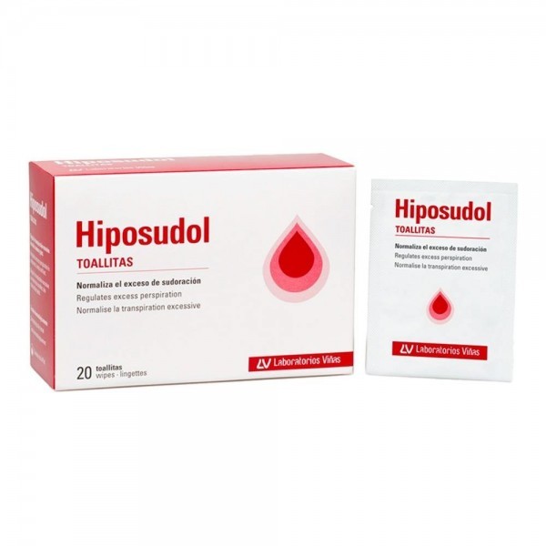 Hiposudol Toallitas 20 Sobres