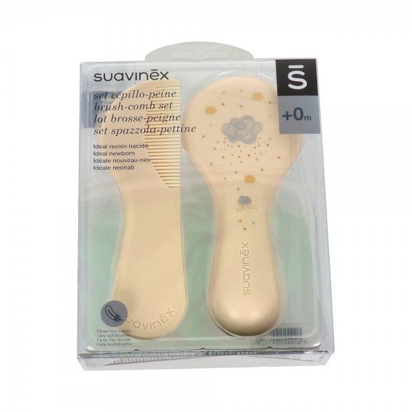 Set Suavinex Cepillo Y Peine Blanco