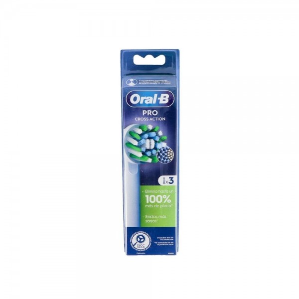 Recambio Cep Ele Oral-B Cross Action Eb 50-3 3 Uds