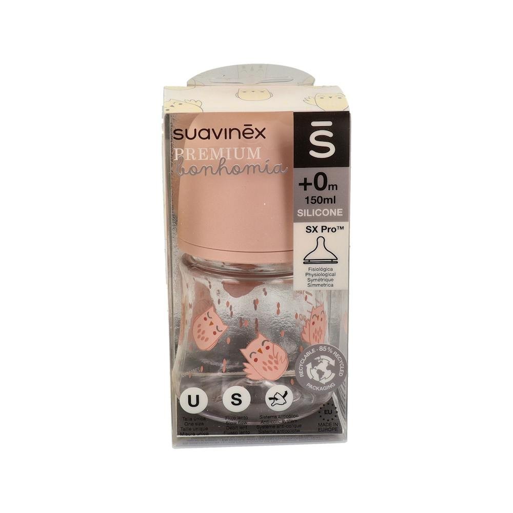 Biberon Suavinex B Ancha Premium Tet Sil 3 Pos...