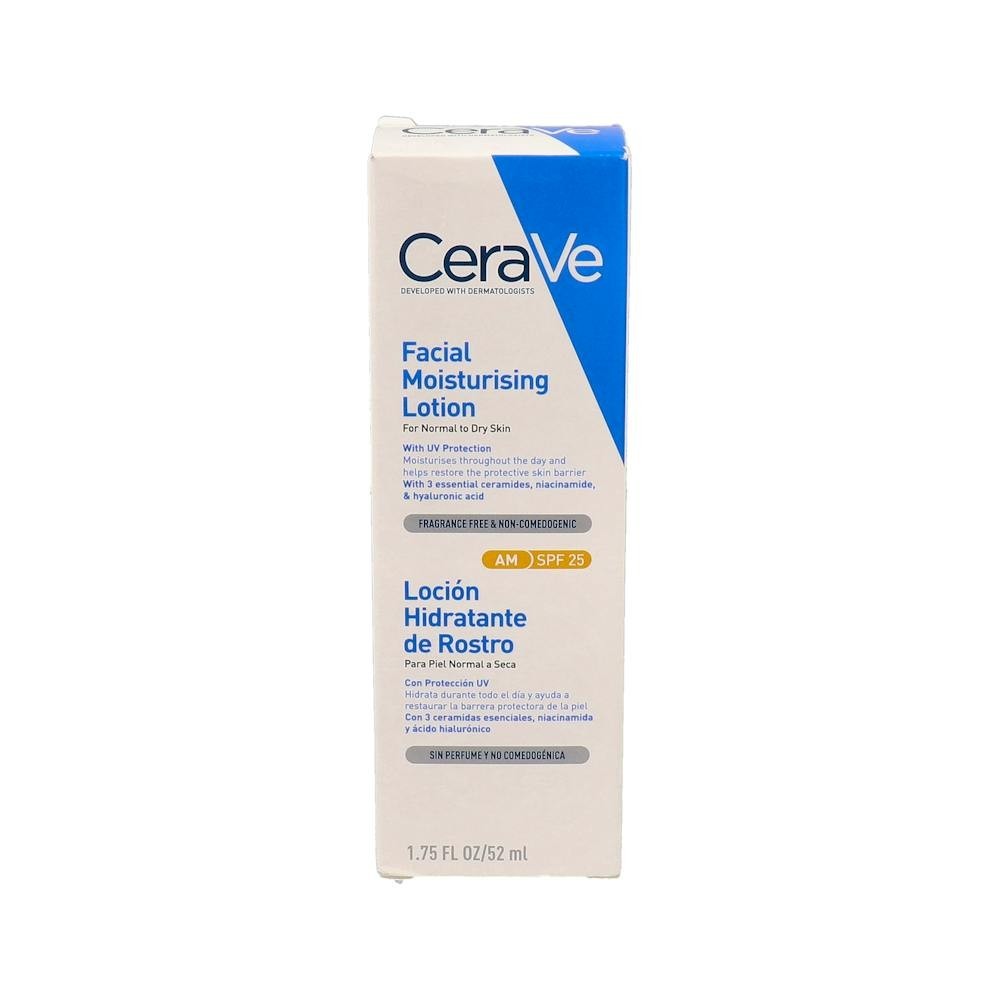 Cerave Locion Hidrat Rostro Spf25 52 Ml