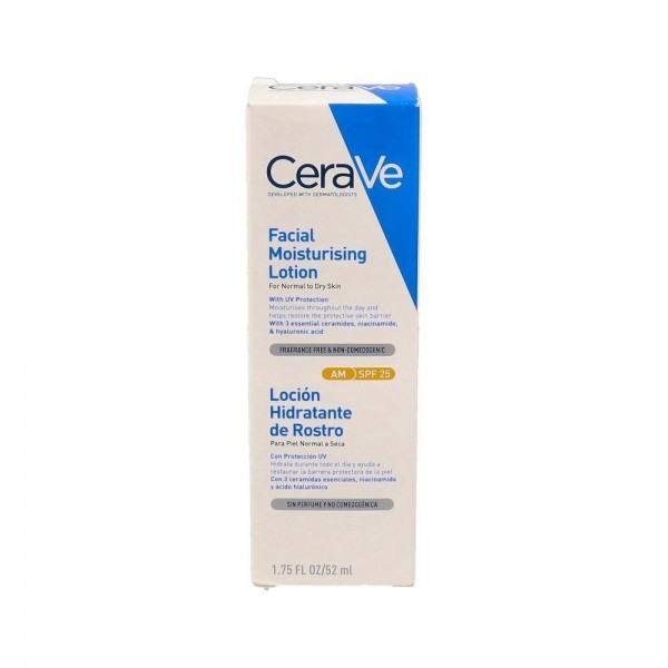 Cerave Locion Hidrat Rostro Spf25 52 Ml