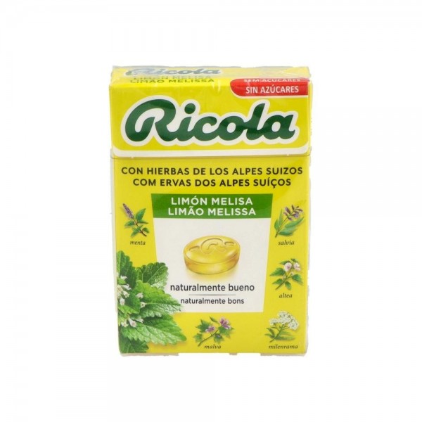 Ricola Caram S/A Limon Melisa 50 G