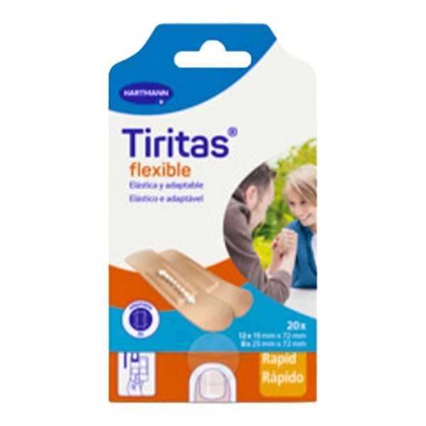 Tiritas Flexible rapid surtido 2 tamaños 20 uds