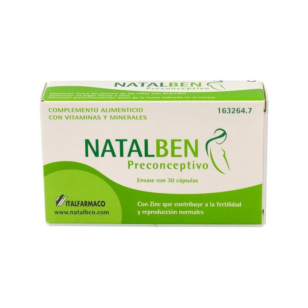 Natalben Preconceptivo 30 Caps