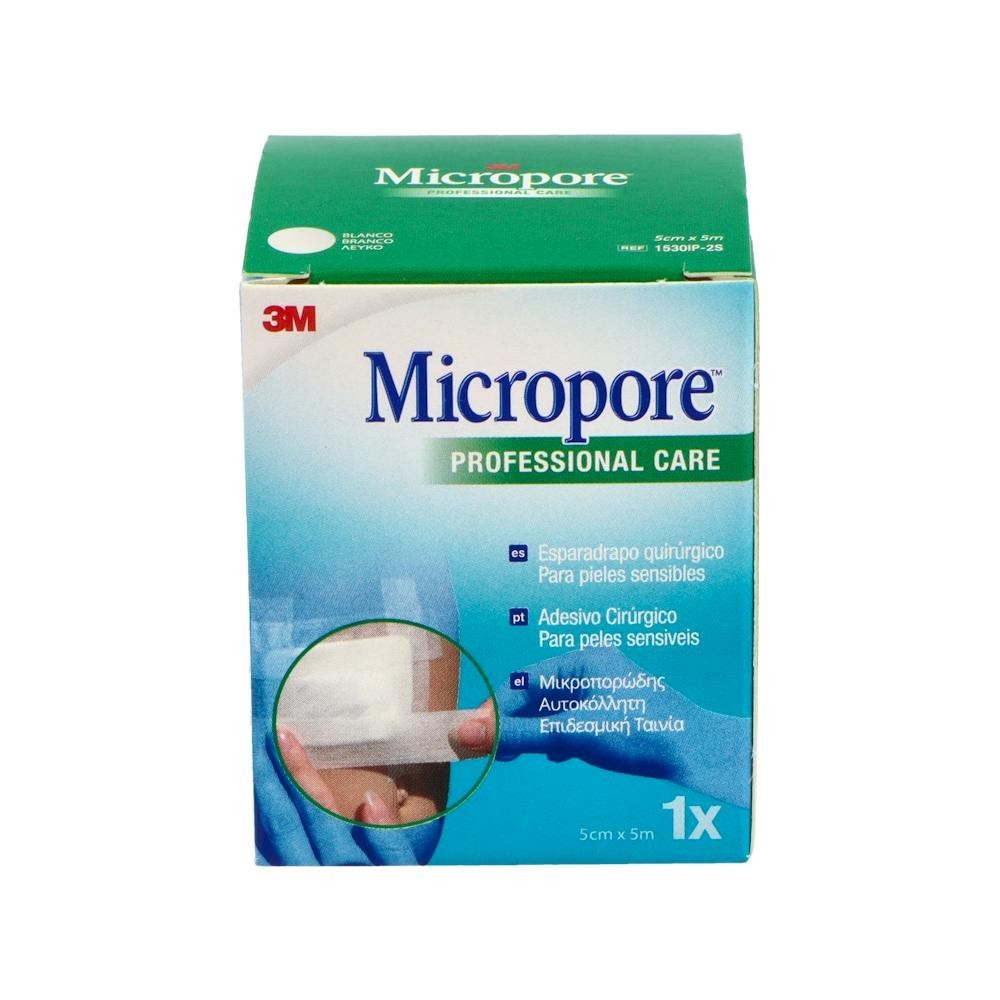 Esparadrapo Micropore Blan 5X 5