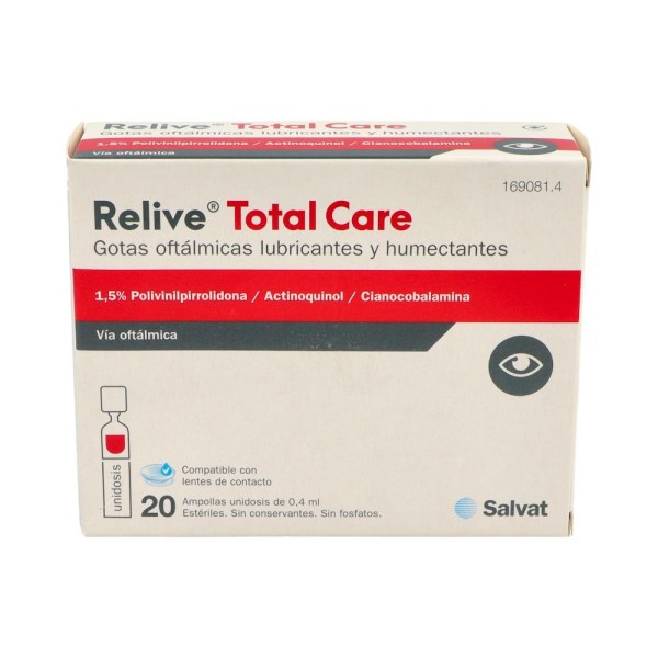 Relive Total Care Gotas Oftal 20 Monodosis