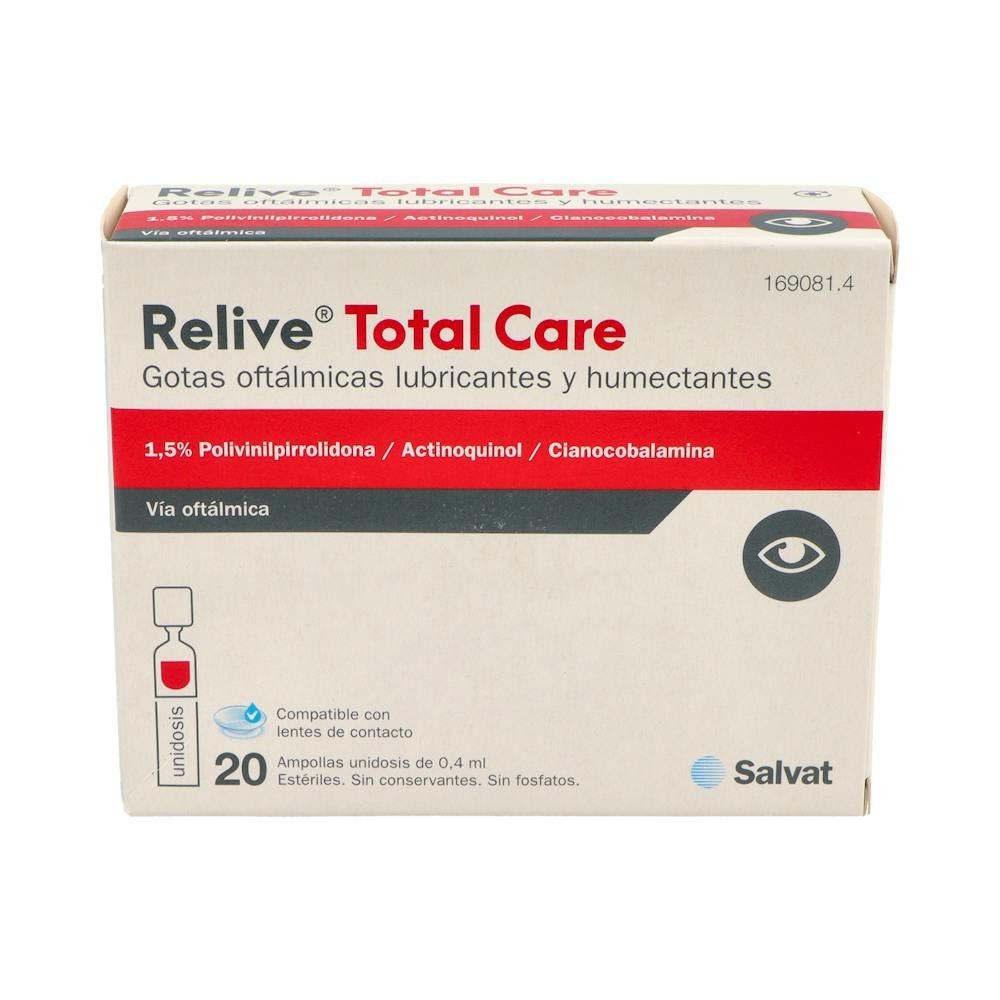 Relive Total Care Gotas Oftal 20 Monodosis