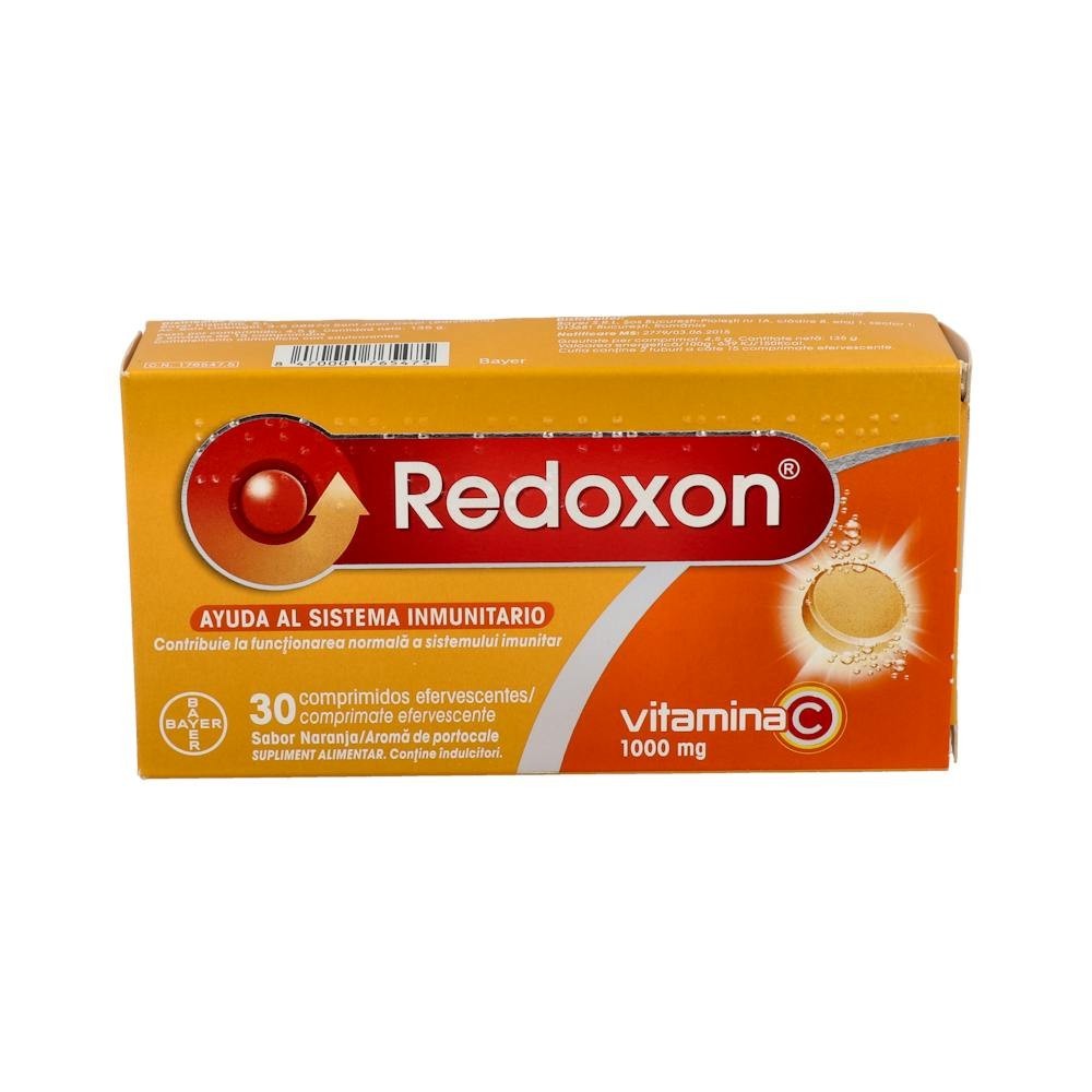 Redoxon Vita C Naranja 30 Comp Eferv