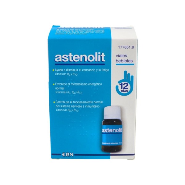 Astenolit 12 Viales Bebibles