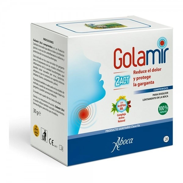 Aboca Golamir 2Act 20 Comprimidos