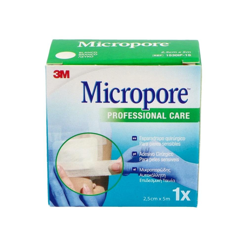 Esparadrapo Micropore Blan 5X 2,5