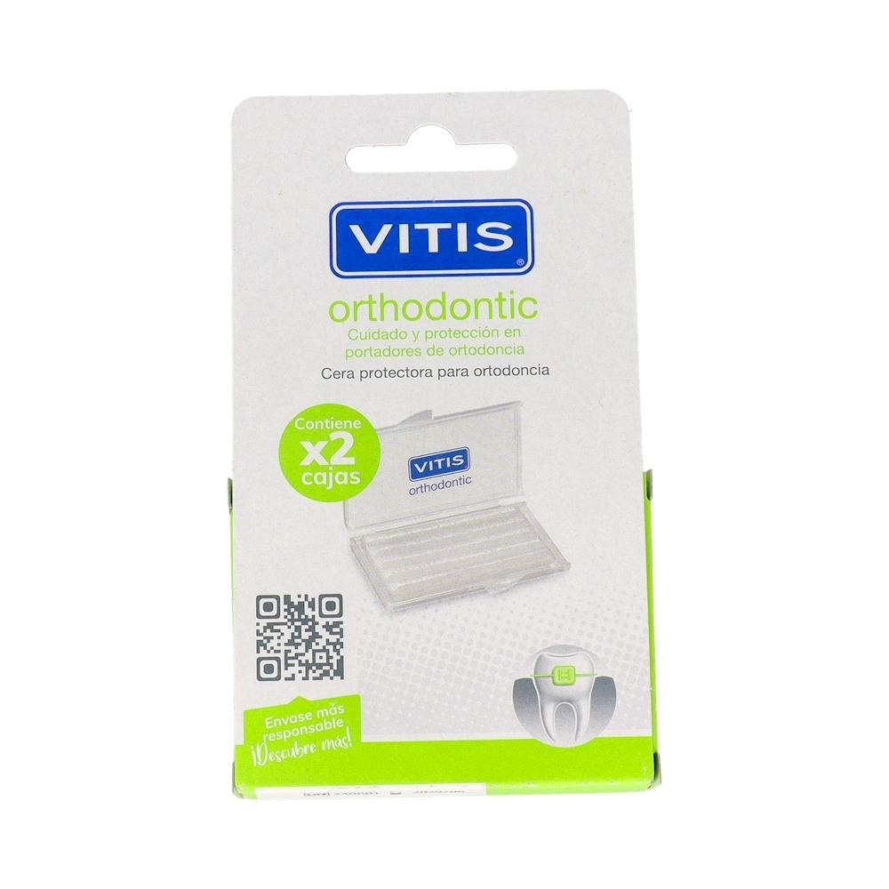Cera Dent Vitis Ortodonc Caja 1+1U