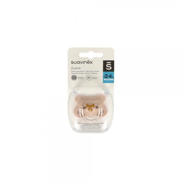 Chupete Suavinex Fusion Silicona Fisio 2-4 1 Un