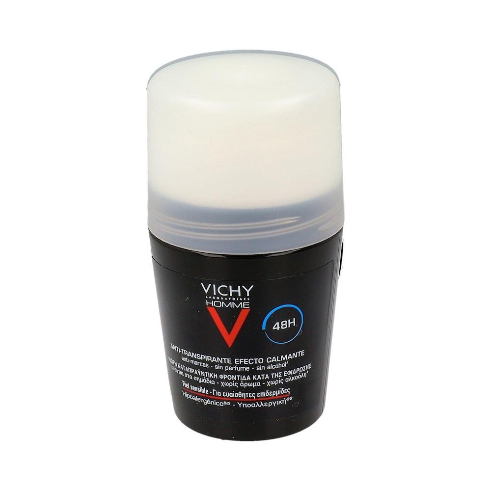 Vichy Homme Desodorante Bola P/Sensible 50 Ml