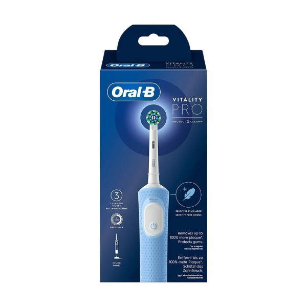 Cepillo Elec Oral-B Vitality 100 Cross Action Azul