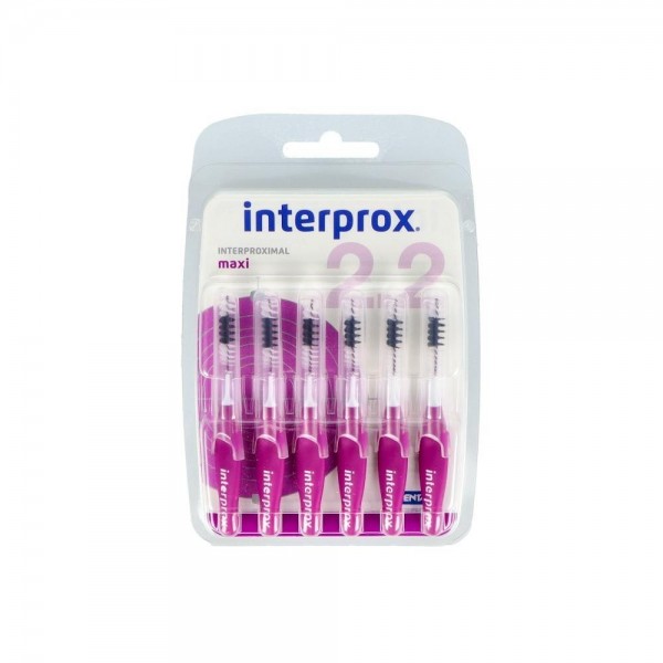 Cepillo Interdental Interprox 4G Maxi Recto Lila 6 U