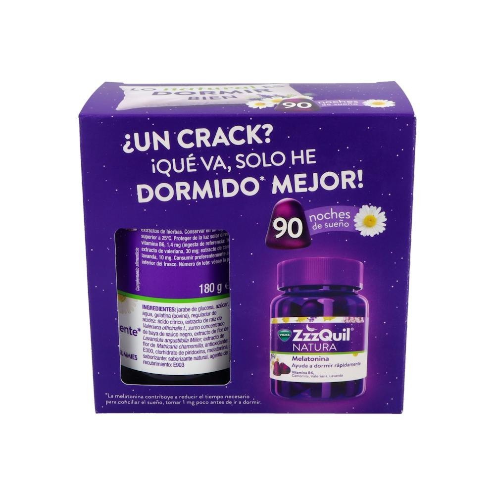 Zzzquil Natura 90 Gummies Sabor Frutos Del Bosque