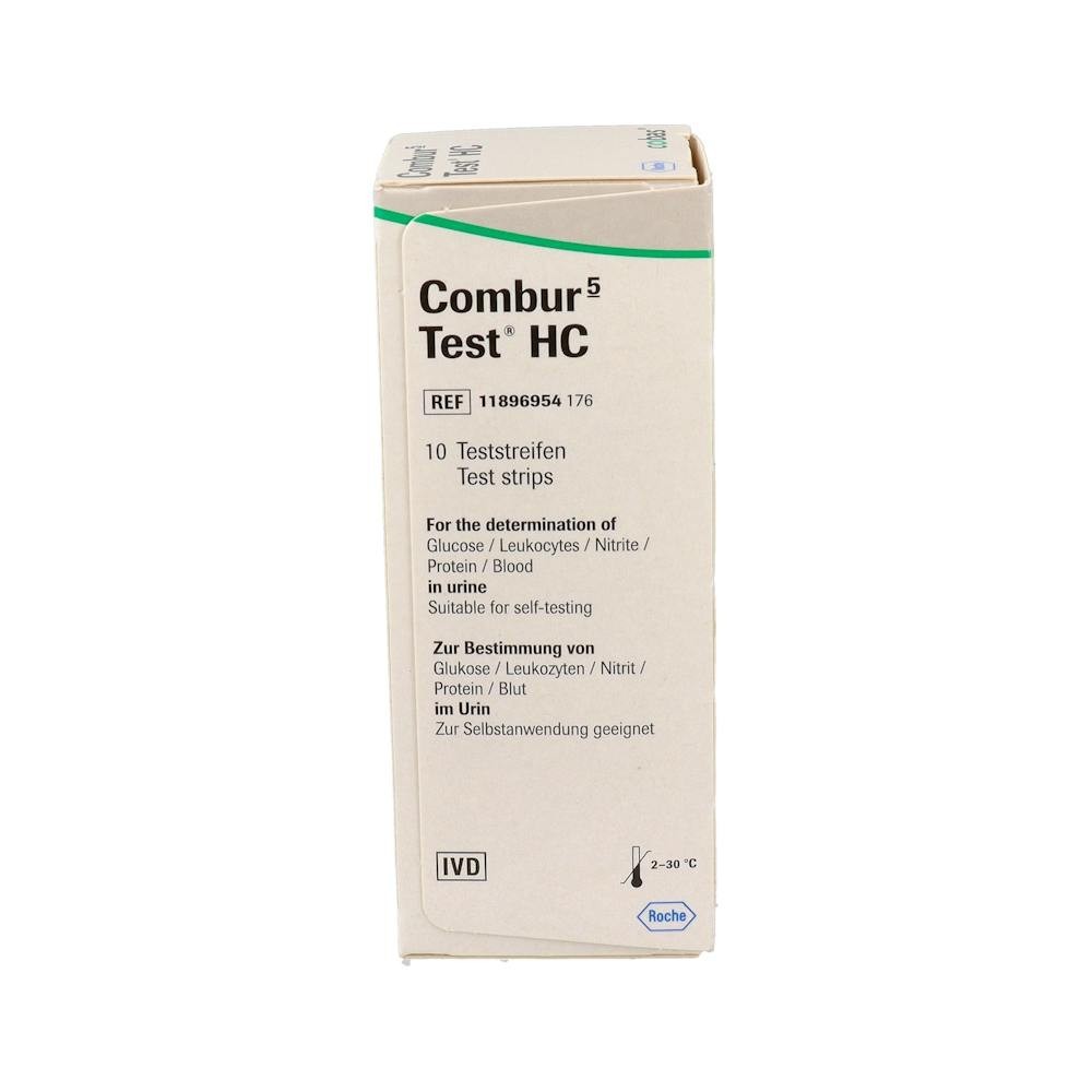 Combur Hc 5Test (G-L-Nit-Pr-S) 10Unid