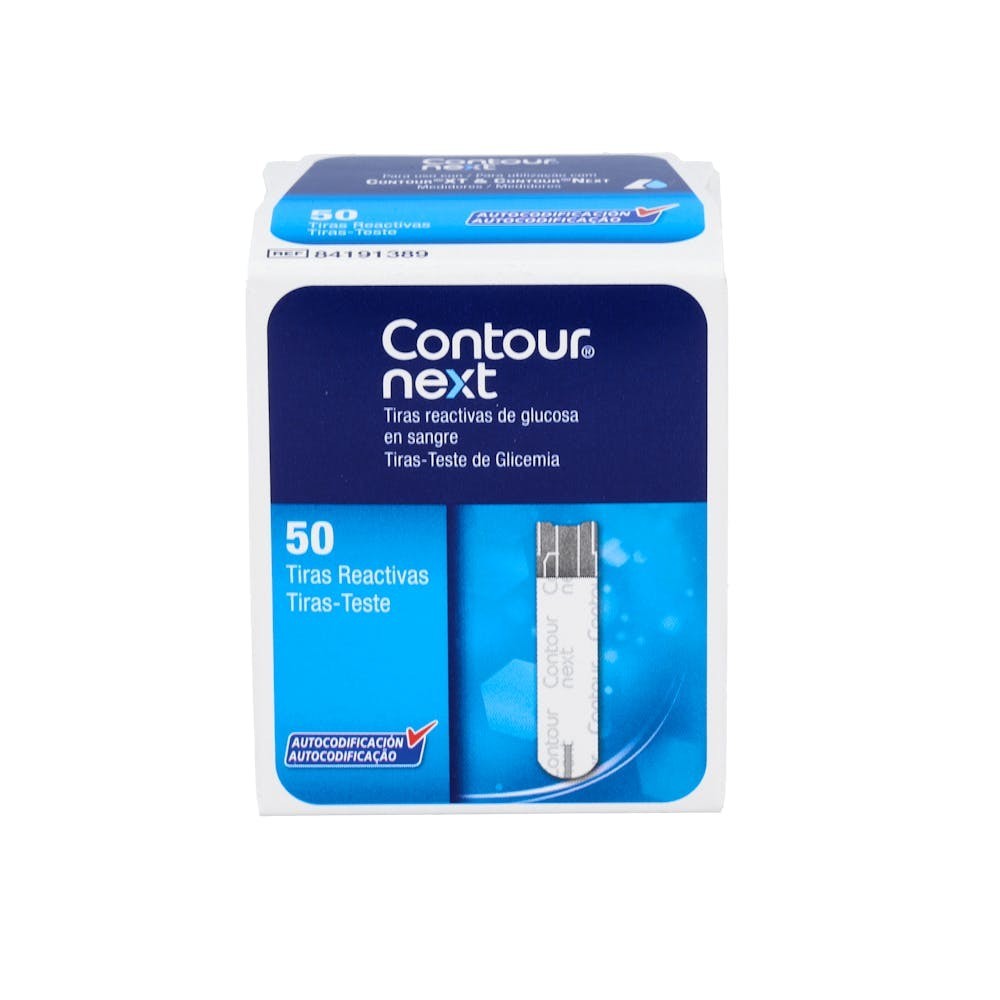 Contour Next Bayer 50 Tiras