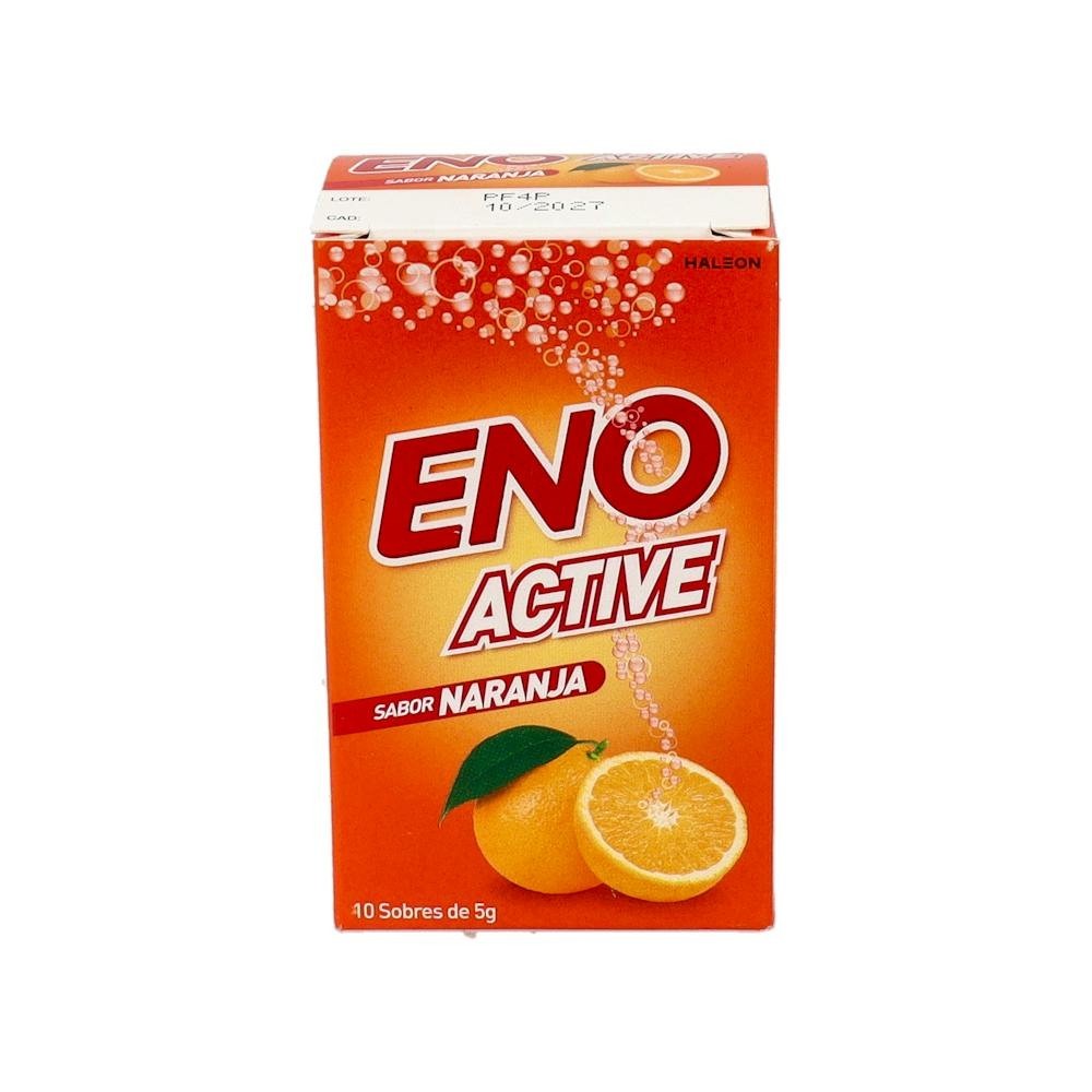 Eno Active Naranja 10 Sobres 5 Gr