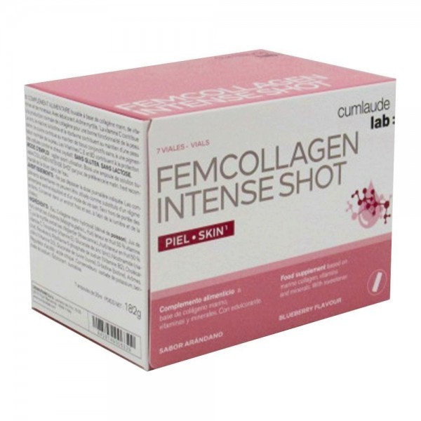 Cumlaude Femcollagen Intense Shot 7 Viales 25 Ml Arandano